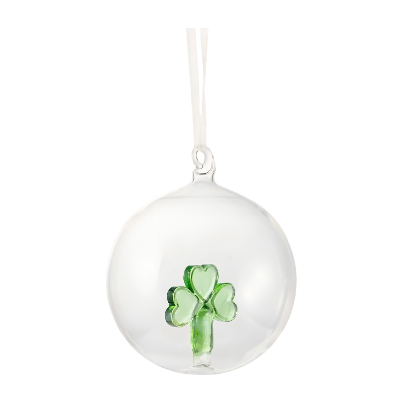8 cm handgeblazen kerstglazen ornamentenset