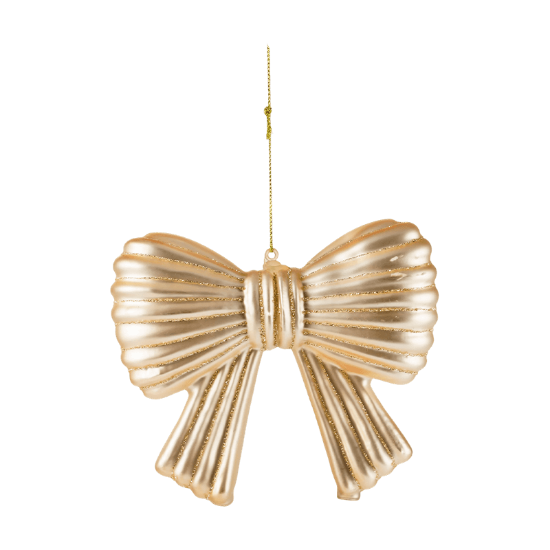 Kerst glitter strik ornament hangende decoratie