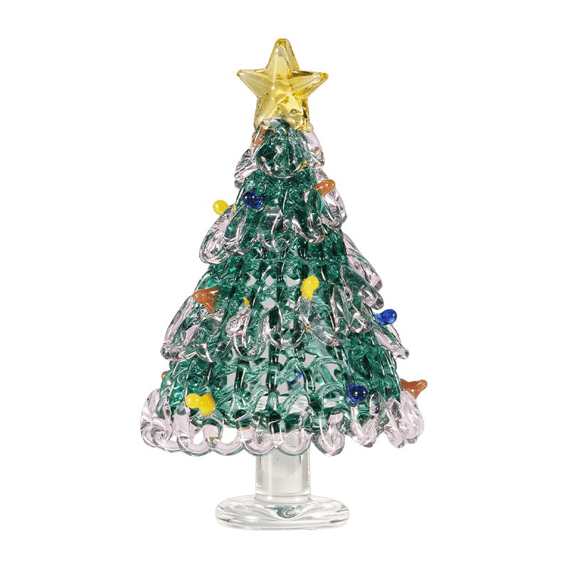 Handgeblazen glazen kerstboomversiering