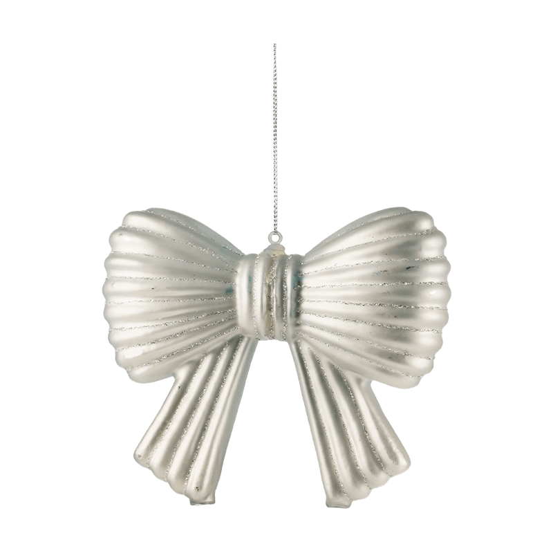 Kerst glitter strik ornament hangende decoratie