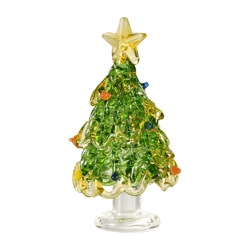 Handgeblazen glazen kerstboomversiering