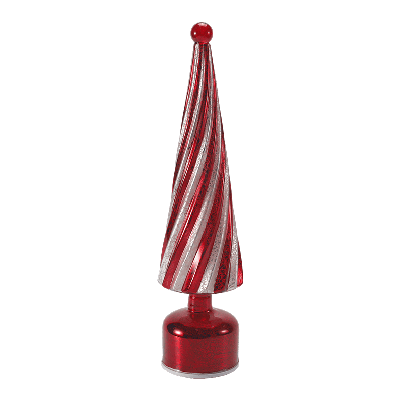 10*20 cm & 10*25 cm & 10*30 cm Vintage Kwik Glas Swirl Kerstboom