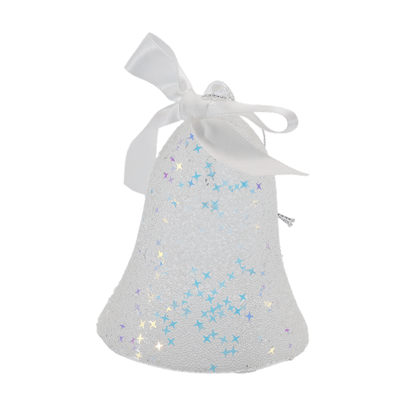 Handgemaakt glazen kerstornament