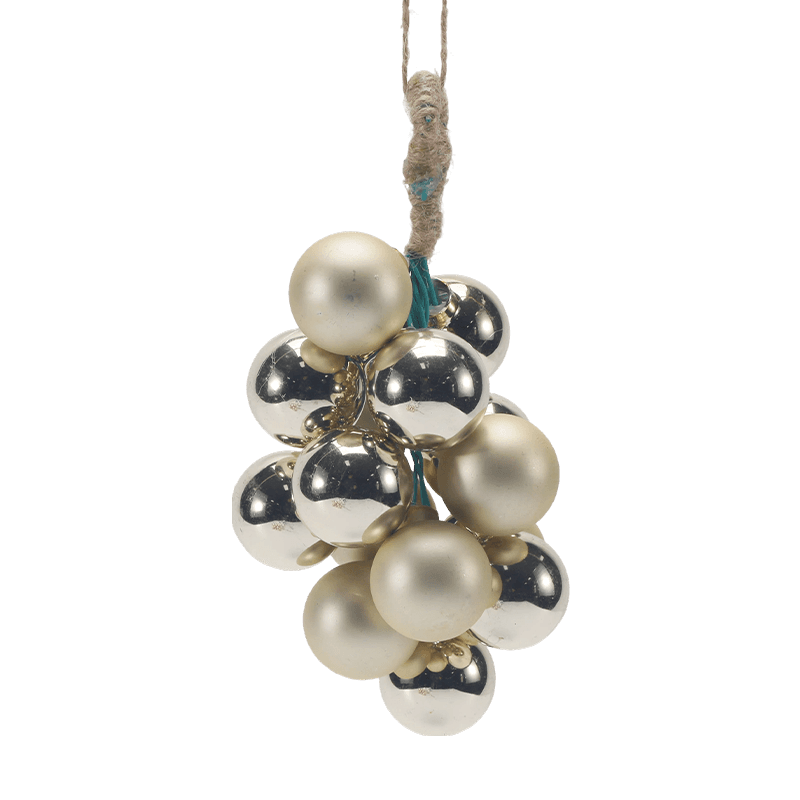 Druivencluster Glazen Kerstornament
