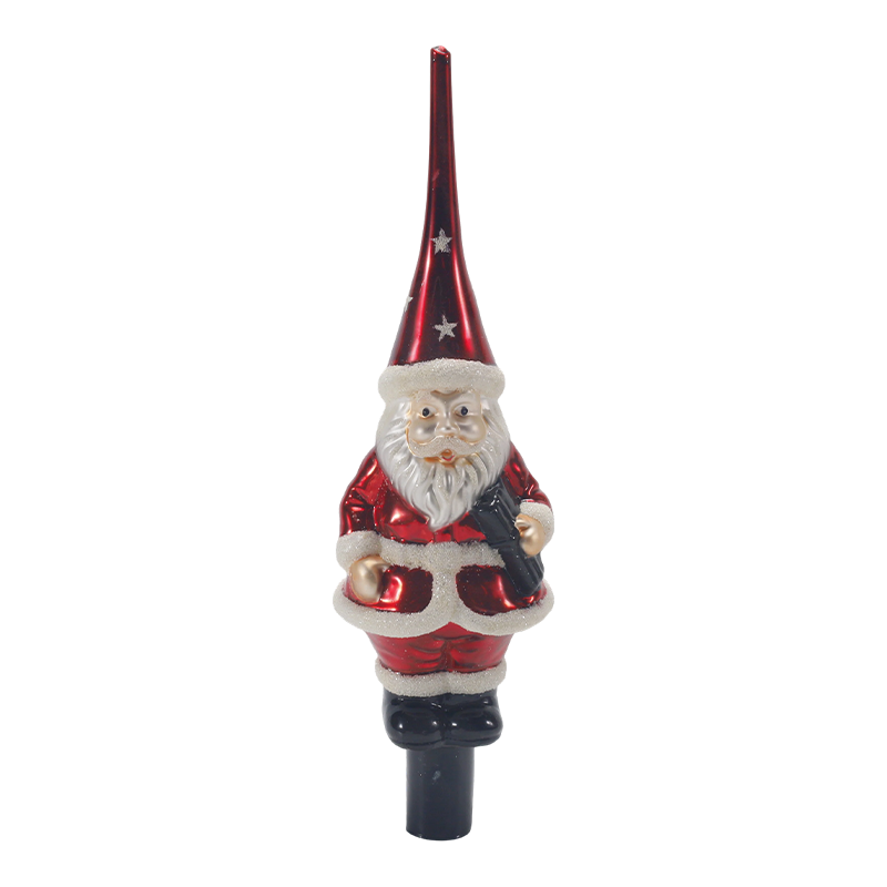Vintage Mercury glazen kerstboomtopper