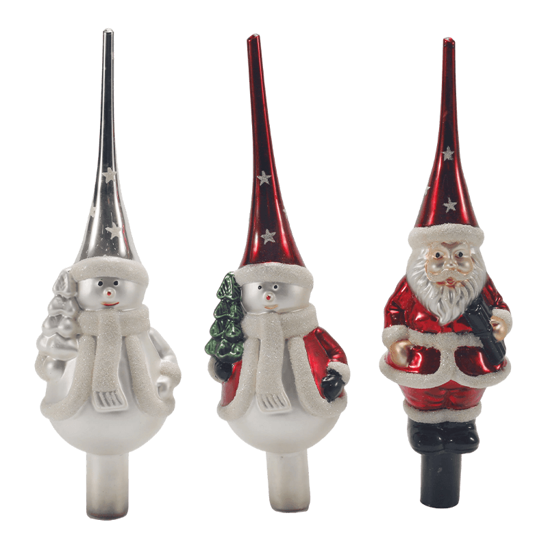 Vintage Mercury glazen kerstboomtopper