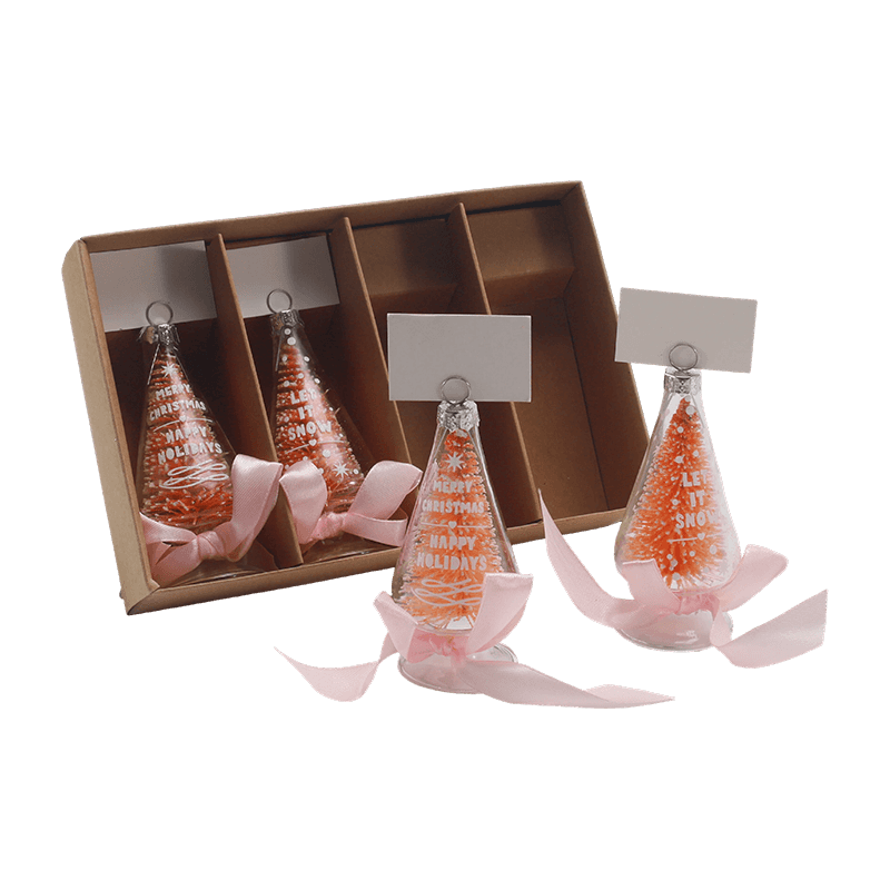 Handgeblazen glazen kerstornament