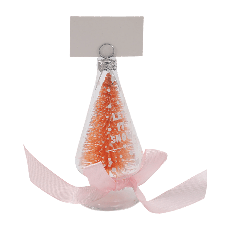 Handgeblazen glazen kerstornament