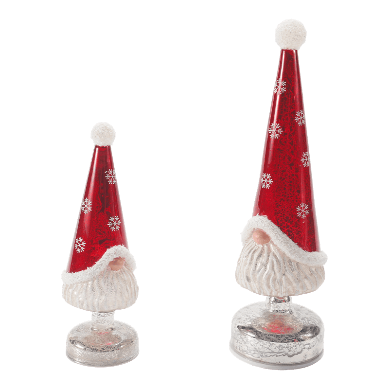 Vintage kwikglas kerstdecorlicht