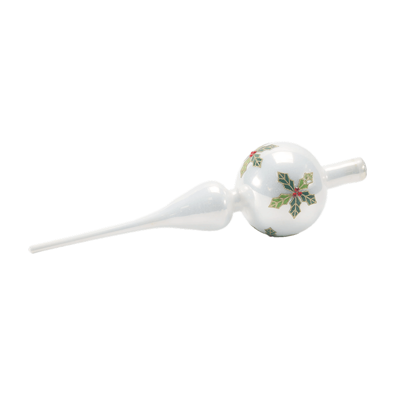 Handgeblazen glazen kerstboomtopper