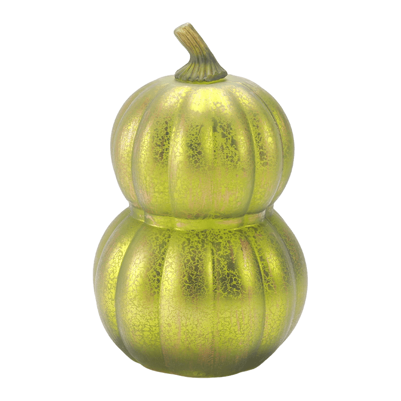 Handgeblazen decor van kwikglas