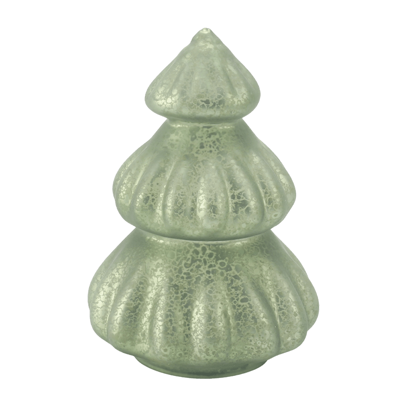 Handgeblazen decor van kwikglas