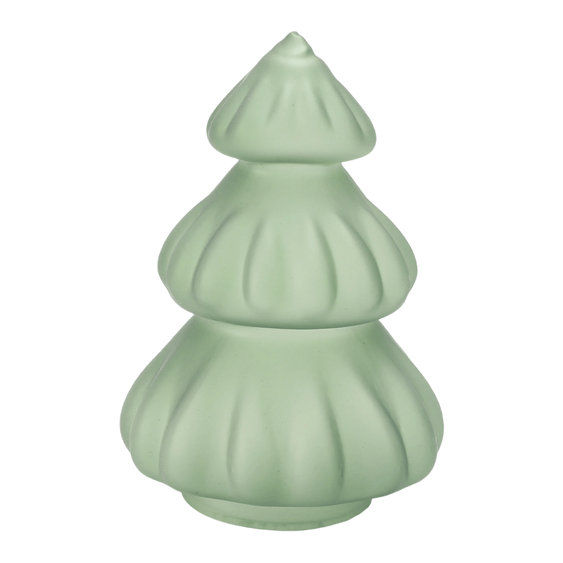 Handgeblazen decor van kwikglas