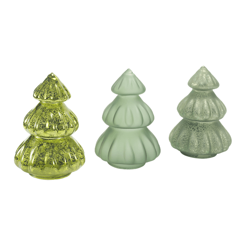 Handgeblazen decor van kwikglas