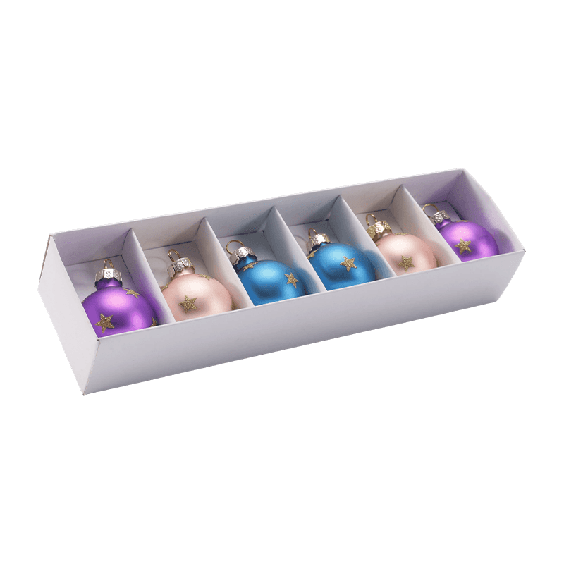 Handgeblazen glazen kerstbalornament