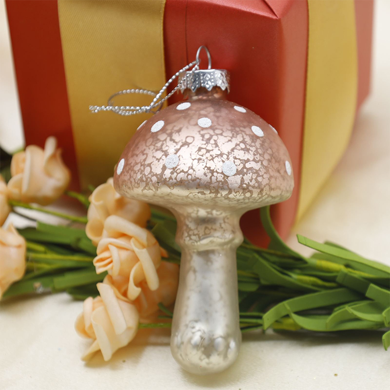 Groentevormige kerstglazen hangende ornamenten