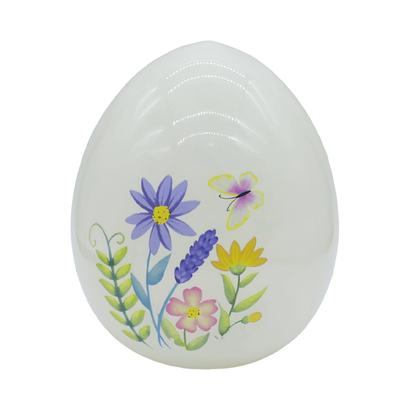 9*16cm LED Pasen handgeschilderd glazen eierornament