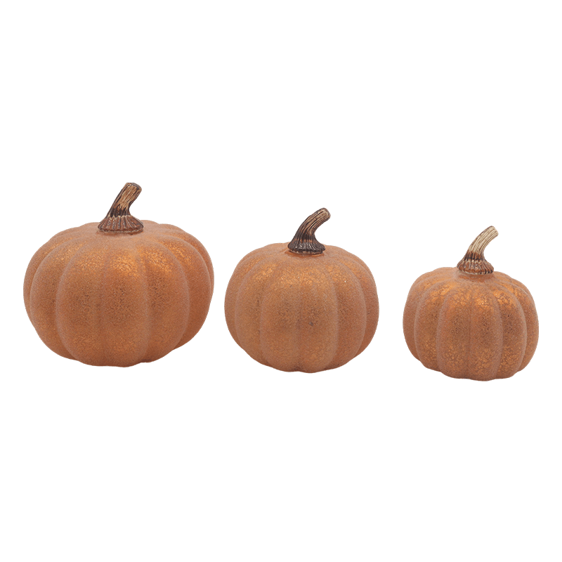 10 * 11,5 cm en 12 * 15 cm Halloween LED-glas Pompoenlamp Tafelbladornament